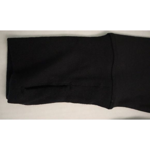 Athleta 870422 Women's Sz Small Black Triumph Crew Neck L/S Sweatshirt $79 - Picture 5 of 12